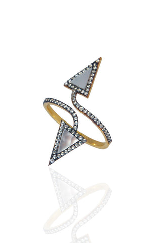 Gold Arrow Ring