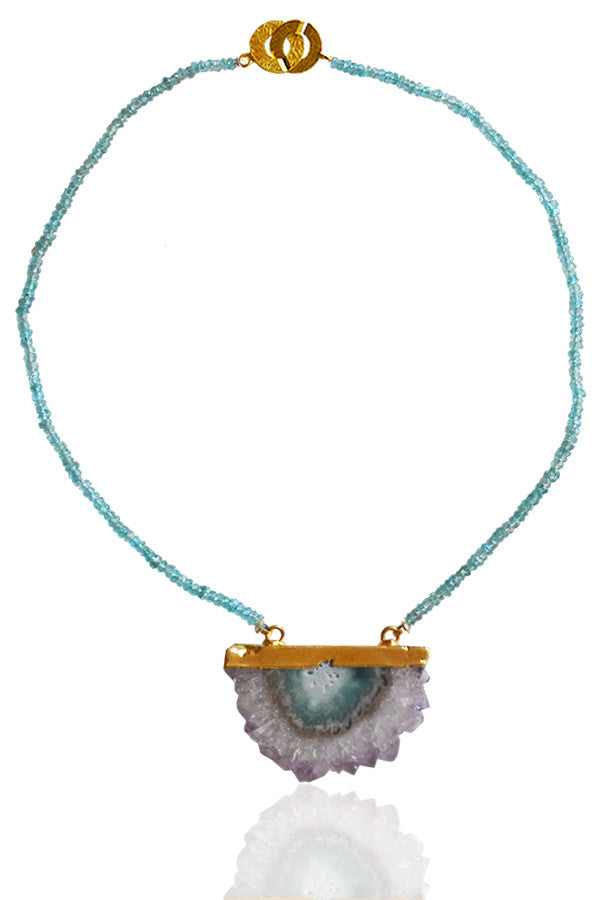 Stalactite Apatite Necklace