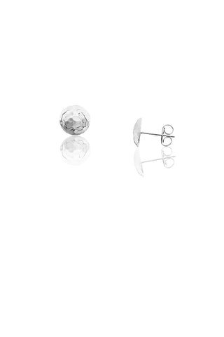 Hammered Disc Studs