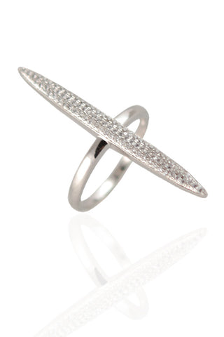 Silver Spear Ring