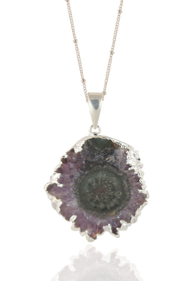 Stalactite Slice Pendant