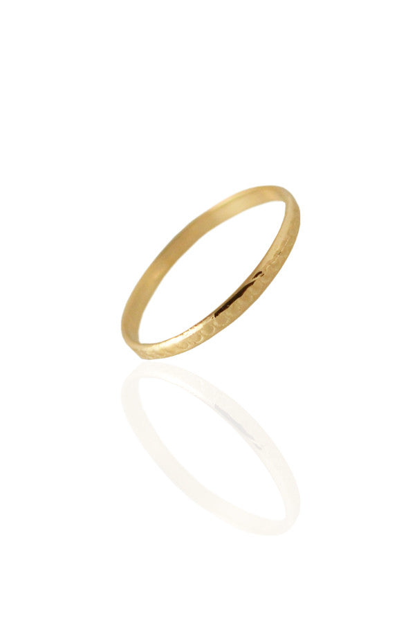 Yellow Gold Midi Ring