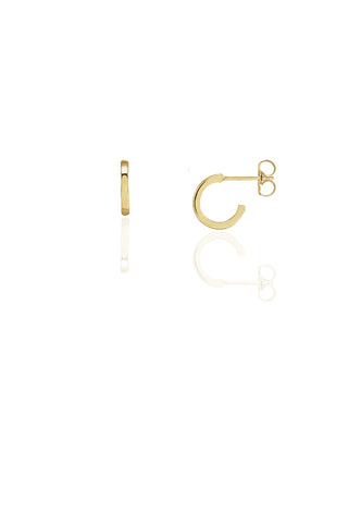 Tiny Gold Hoops